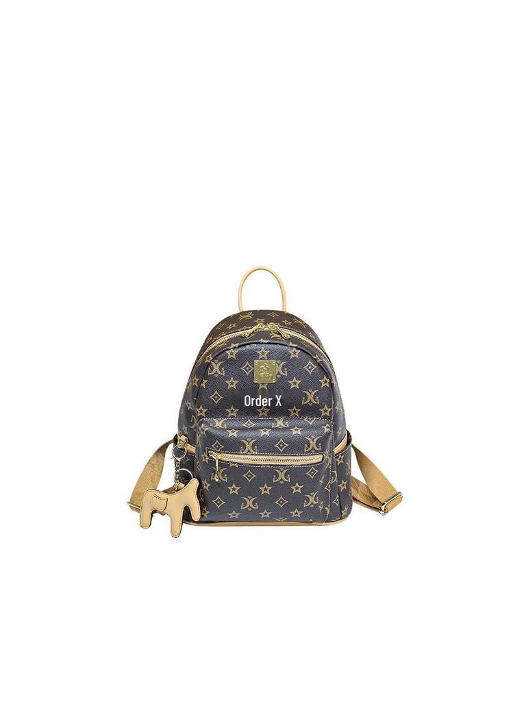 Women's Retro Floral Backpack, Classic Style, Fashionable, Large Capacity, Perfect for Commuting