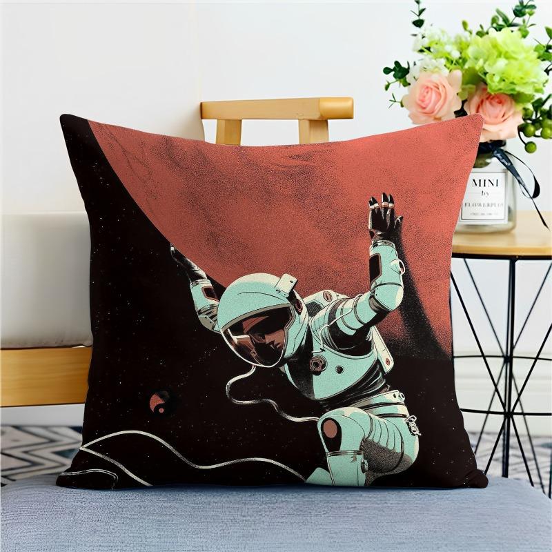 Starry Sky Space Science Fiction Pillowcase Dormitory Decoration Office Living Room Home Pillowcase