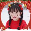 Popular Cartoon Christmas Temporary Tattoos for Kids - Cute Santa and Snowman Sticker Set