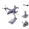 1/144 Scale V22 Helicopter Diecast Alloy Fighter Simulated with Display Stand Plane Toy Metal