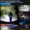 XHP90 Rechargeable LED Flashlights with Digital Display 12000 High Lumens Zoomable Flashlight for Emergency Camping Power Outage