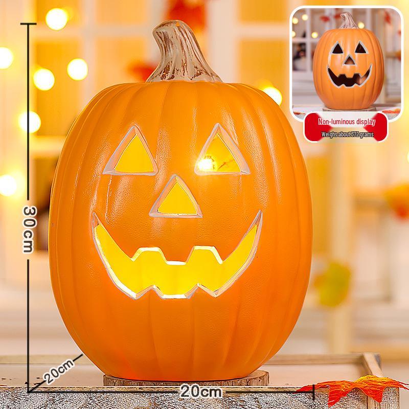 Halloween Glowing Pumpkin Lanterns for Shopping Mall Decor and Courtyard Ornaments