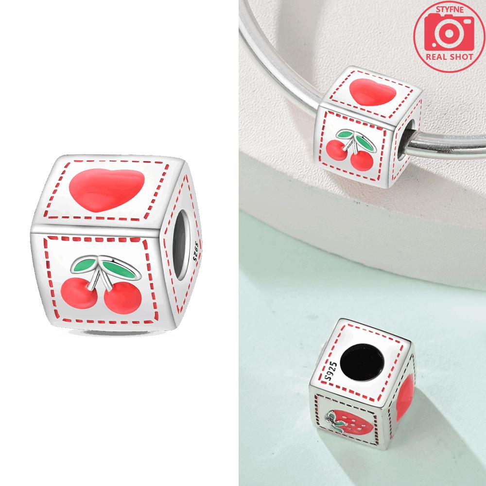 New Summer Coconut Beach Travel Ai Robot 100% Copper Charms Fit Original Bracelet Diy Jewelry Making Women Gift