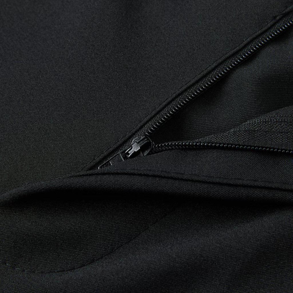 Men's Trendy Spring Casual Trousers - Half Elastic Waist, Versatile Loose Fit, Straight Leg Design