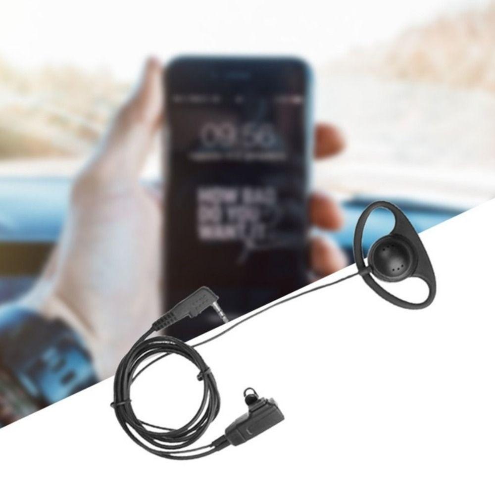 Einseitiger Interkom-Ohrhörer Ohrbügel Walkie-Talkie-Ohrstück Headset-Zubehör