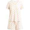 CCDK Copenhagen Womens/Ladies Jordan Geometric Short-Sleeved Short Pyjama Set