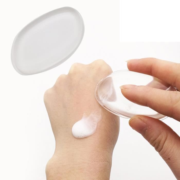Applicateurs Maquillage - Silicone - Flexible - Doux - Facile à nettoyer