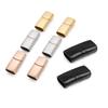 1PC High Quality Stainless Steel Magnetic Clasps for Jewelry Making Clasps End Caps Magnet Lace Buckle DIY Leather Bracelet