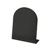 Vertical Design Magnetic Blackboard Metal Material Easy To Clean Note Storage Organizer DIY Design Decorative