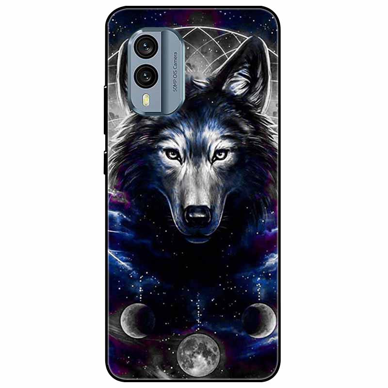 Soft Case for Nokia X30 5G NokiaX30 Cover Fashion Wolf TPU Silicone Fundas Capa For Nokia X30 5G Case X 30 NFC Protective Lion