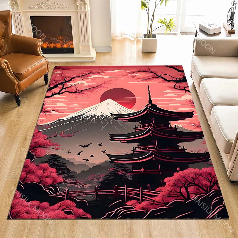 Boxing Gloves Color Splash Carpet for Living Room Bedroom Sofa Home Decor Rus Non-slip Floor Mat Luxury Gift Multiple Sizes