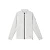 Solid Color Casual Stand Collar Jacket Men Outerwear White DA2868-025