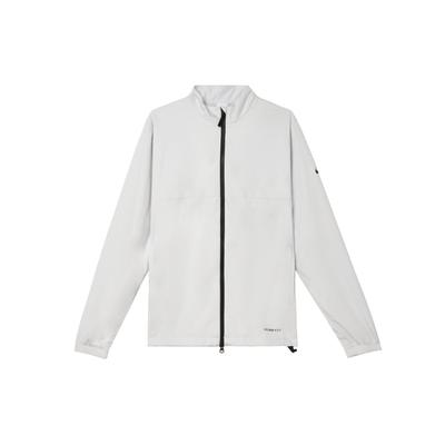 Jednolita Kolorowa Kurtka Z Kołnierzem Stójkowym Męska Odzież Ochronna Biała DA2868-025