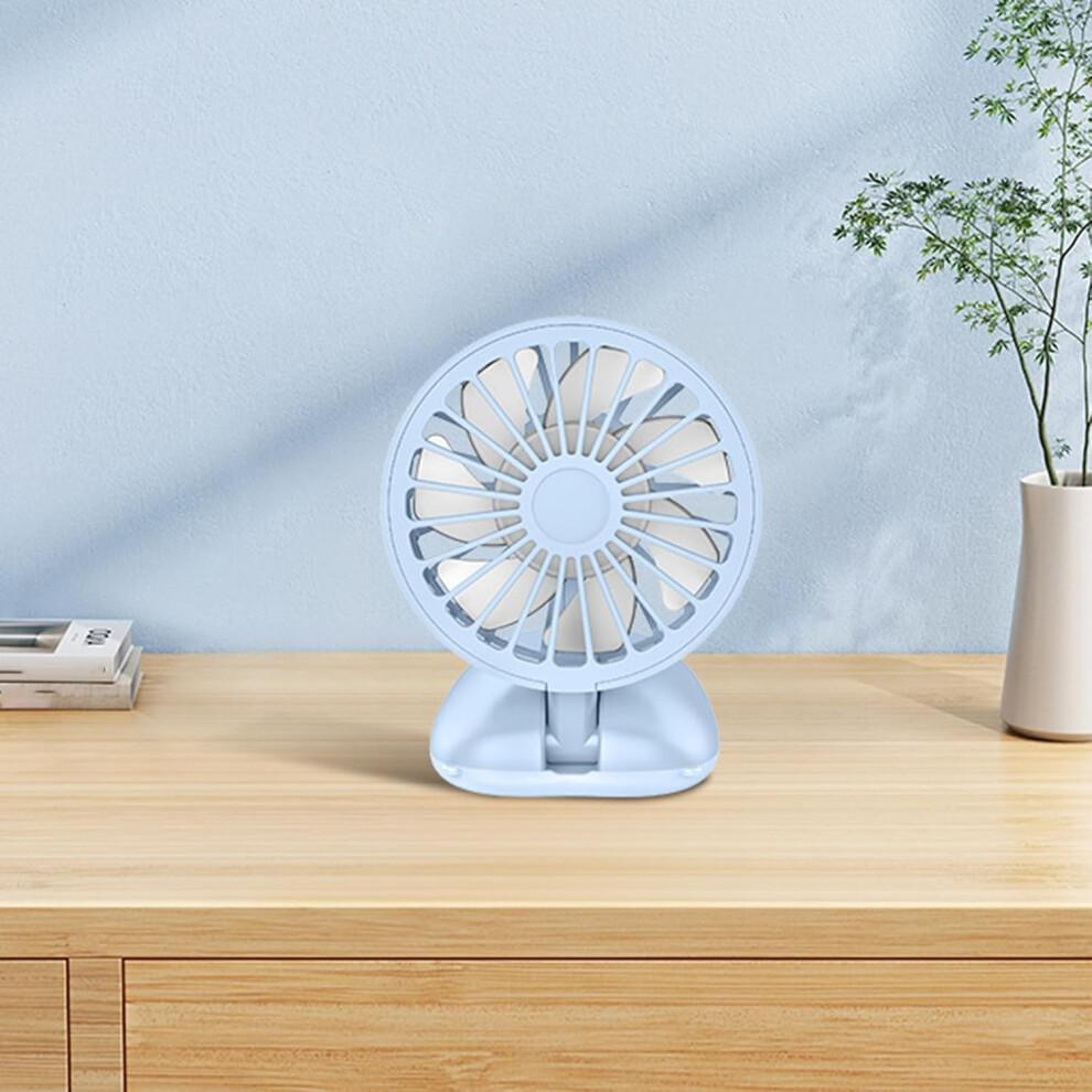 USB-wiederaufladbarer Handventilator, faltbarer Nackenventilator für Reisen, tragbarer batteriebetriebener Camping-Kühler