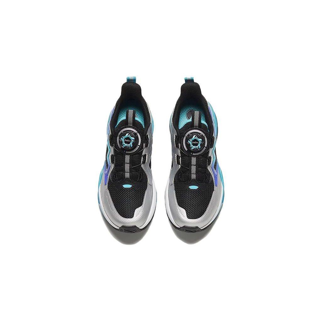 Anta Dětské odolné jádro 3.0 sportovní pohodlné tlumení nárazů odolné proti opotřebení nízké tenisky Dětské tenisky Černá Stříbrná Modrá 312345524-4