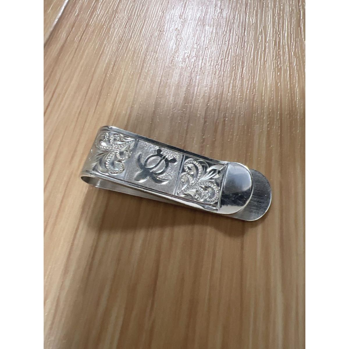 Used Hawaiian Jewelry 925 Silver Money Clip
