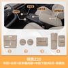 For Lynk & Co Z20 Car Center Console Decoration Cover Anti-Slip Gate Slot Cup Holder Mat Storage Cover Pad Interior Accessories