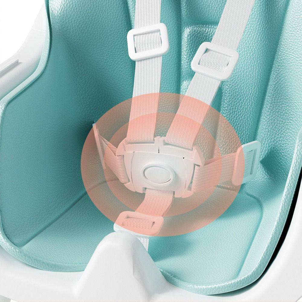 

2PCS Adjustable Baby Safety Belt Securing Seat Fixed Belt Multicolor 5 Point Safety Belt Kids сірий