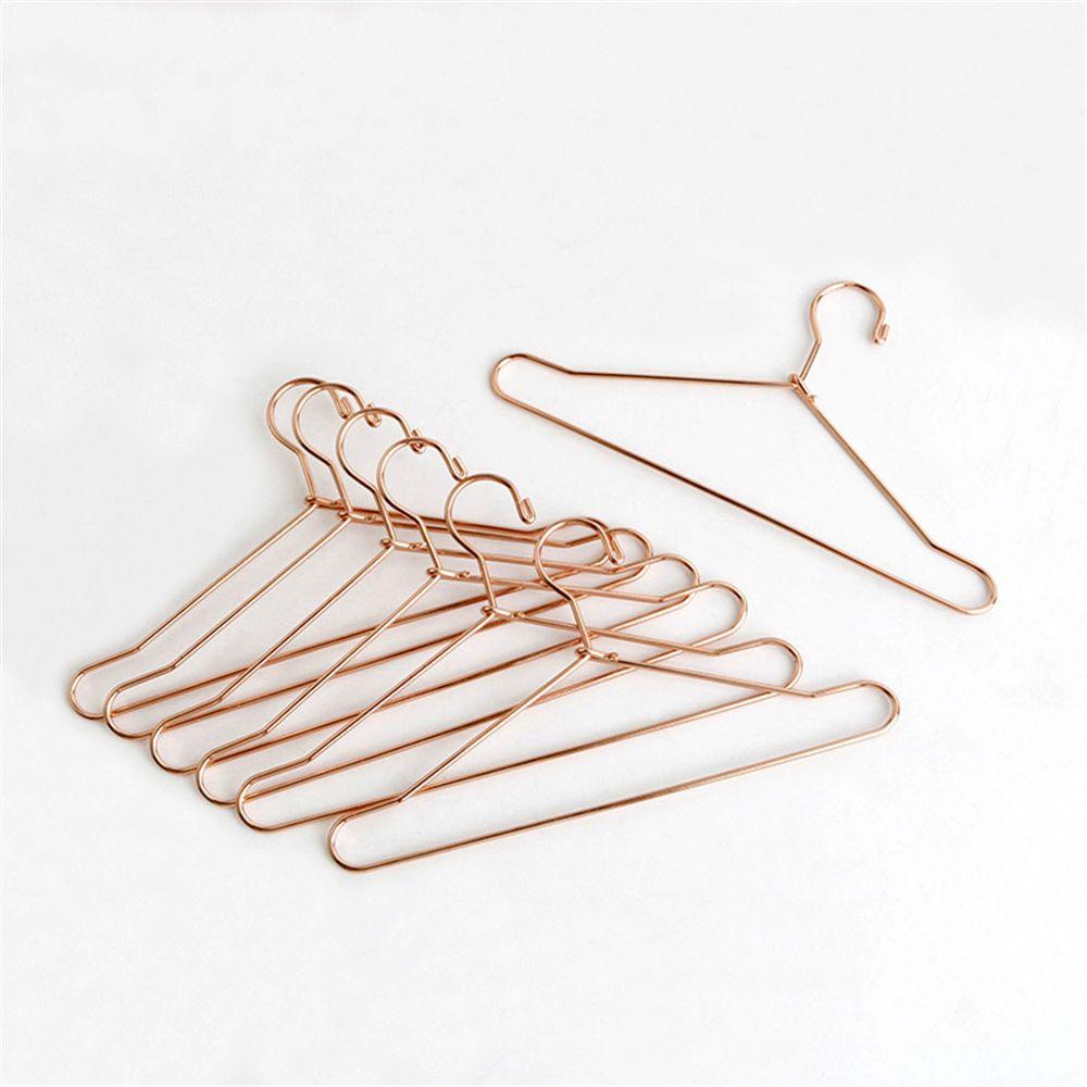 10pcs High Quality 1/6 Doll Wardrobe Metal Mini Hangers Doll Accessories Dress Clothes Hanging