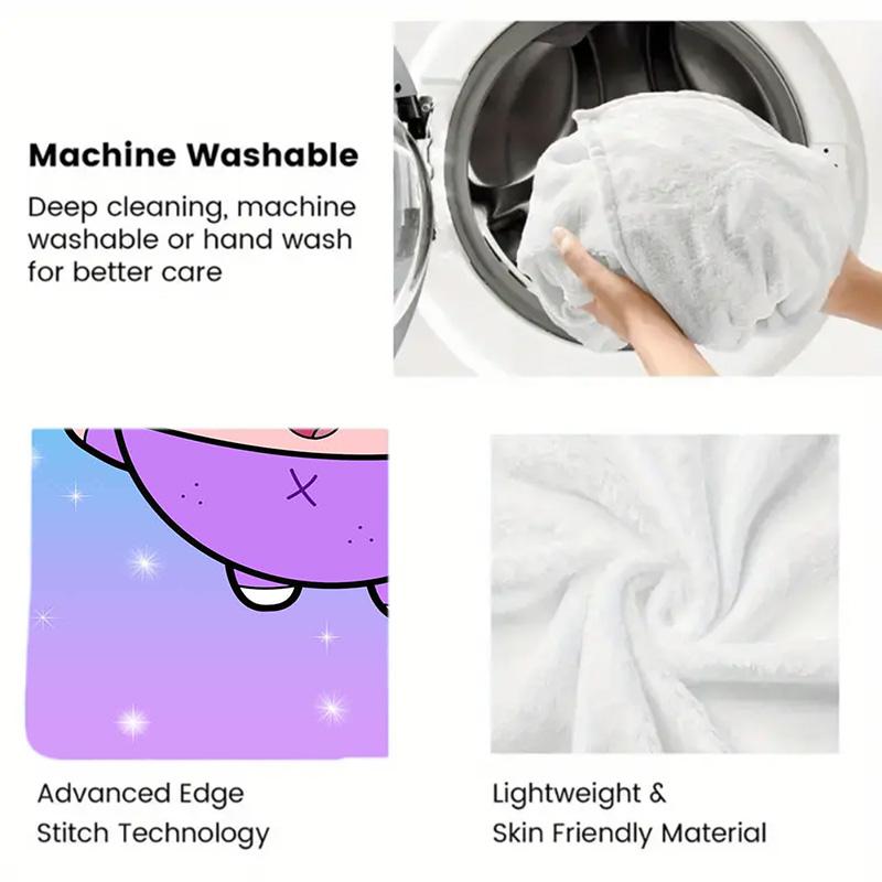 Poop Family 2D Flat Pattern Flannel Blanket High quality All Seasons Warmth and Comfort Perfect for Christmas Gifts.DMT0925152