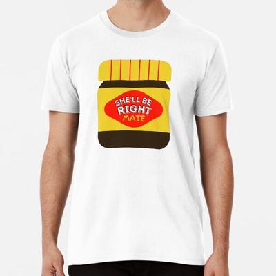 Hun blir bra Vegemite Premium T-skjorte S til 5XL Laget i AU/USA T-skjorte