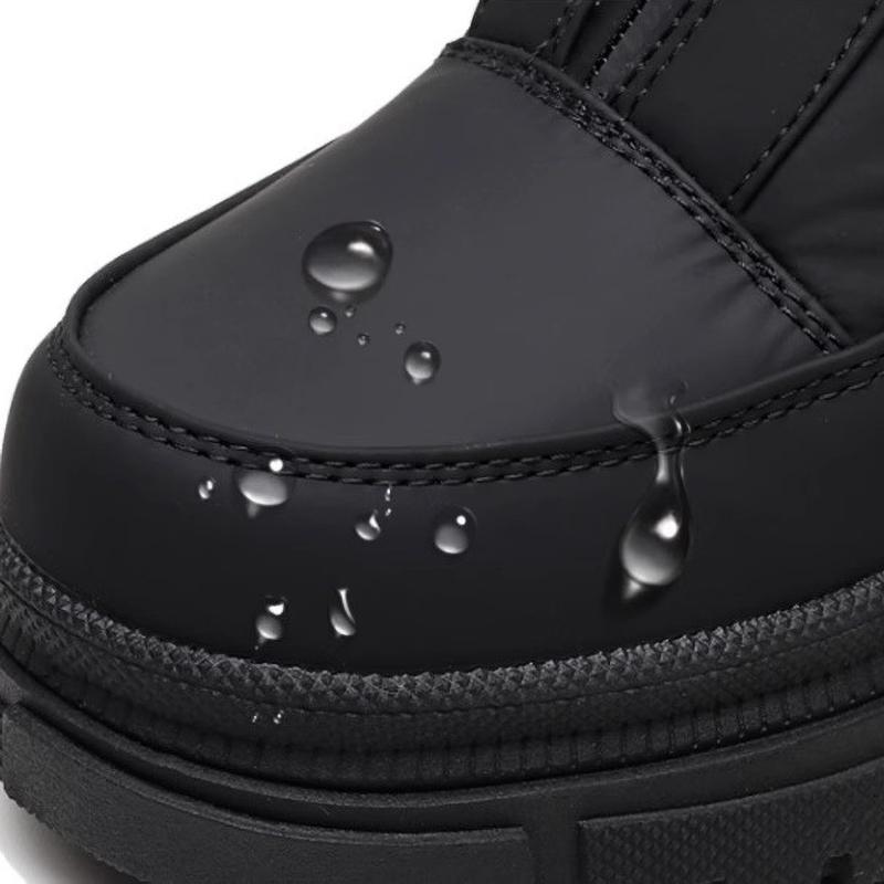 Fashion Snow Boots Women Shoes Plush Keep Warm Winter Boots Waterproof Outdoor Hiking Shoes Couple Ankle Boots