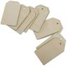 Pack Of 50 Blank Wooden Gift Tags For Gift Party Bags, Wine Bottles, Crafts, Home Decor