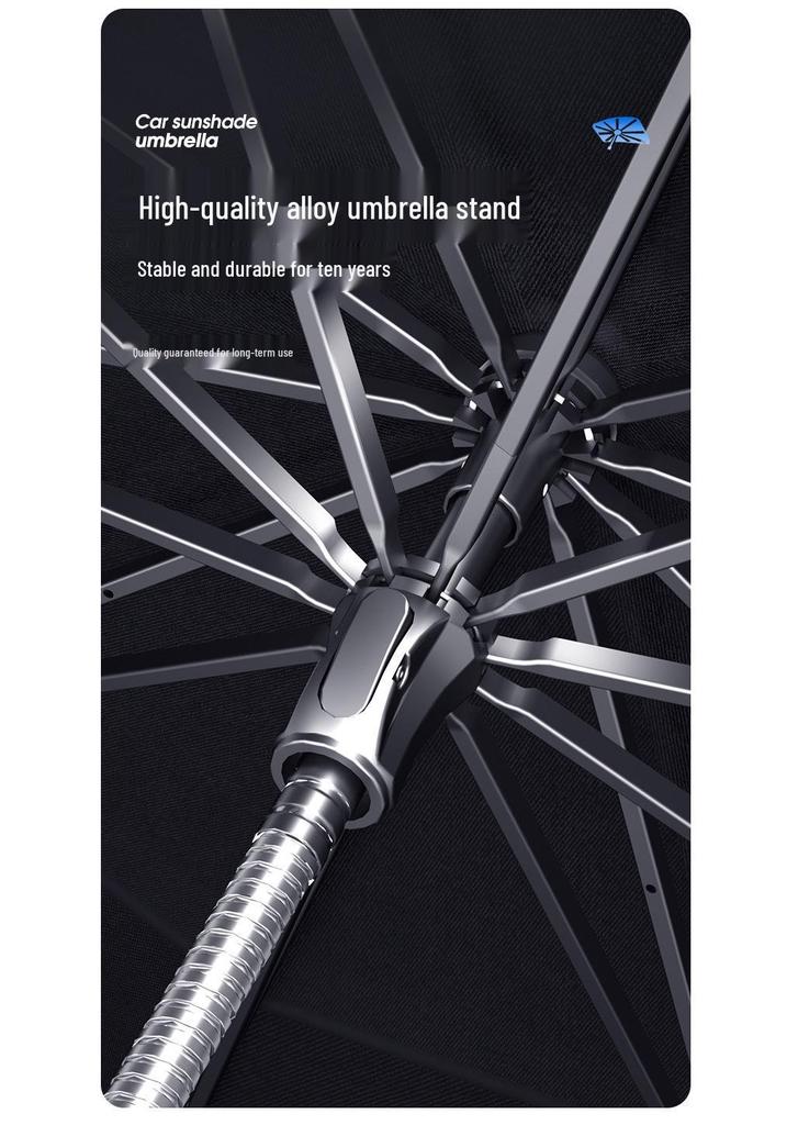 Car Windshield Blackout Sunshade Umbrella - Front Sun Protection & Heat Insulation, 2025 Model