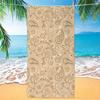 Boho Tribal Beach Towel Geometric Print Microfiber Quick Dry Bath Towel Beach Blanket