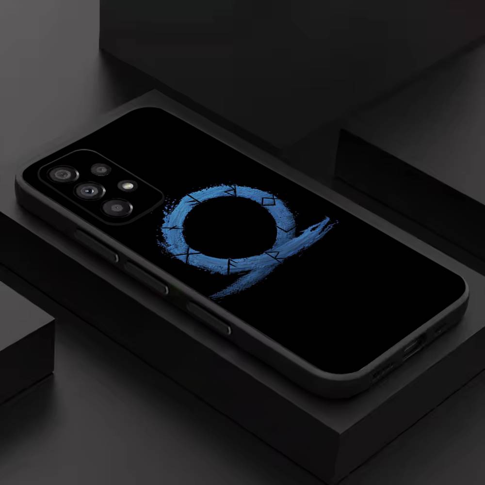 Cool G-God of W-War Game Phone Case For Samsung S 26,25,24,23,22,30,21,10,9,Ultra,Plus,Lite,FE,4,5G Black Soft Case