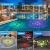Solar Floating Pool Lights IP68 Waterproof Pood Light Remote Control 3 Dynamic Lighting Timing Mode for Pond Pool Decor Lighting