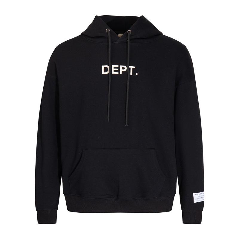 GALLERY DEPT Letter-printed Hoodie Sweatshirt Autumn/winter Trendy Brand for Men and Women, Loose Jacket for Men and Women