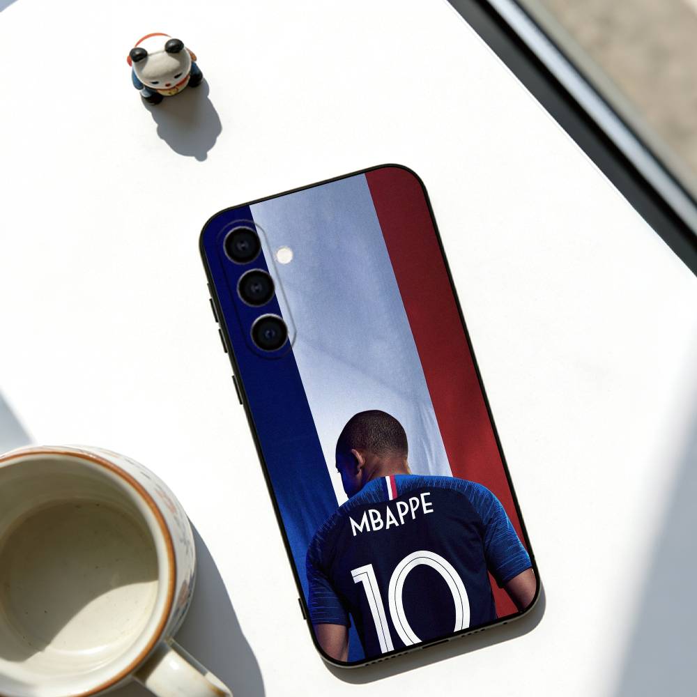 

Kylian Mbappe Phone Case For Samsung Galaxy A73,A72,A71,A70,A53,A52,A51,Soft Black Cover Samsung a30 a20