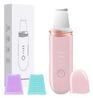 Beauty Device ABS Ultrasonic Skin Scrubber with EU Plug Face Spatula Blackhead Remover Pore Exfoliating USB Cable Facial