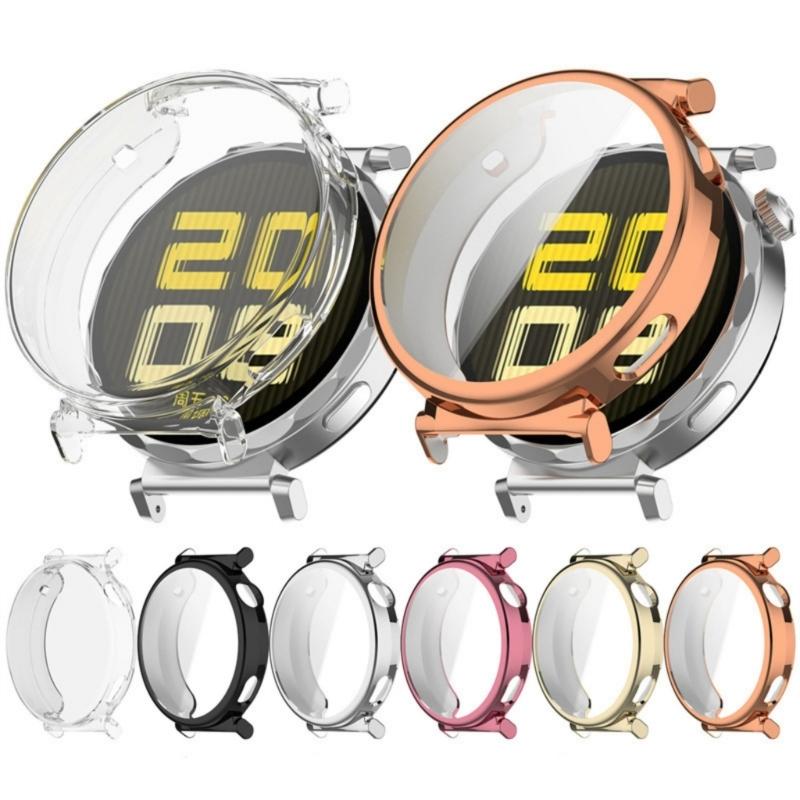 Screen Protector Case For GT5 42mm Waterproof Hard TPU Bumper Protective Cover Antiscratch