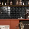 10 Pezzi PVC Adesivo Murale 3D 15*15cm Decorazione Murale Artistica Adesivi per Piastrelle Soggiorno Parete Sfondo Divano