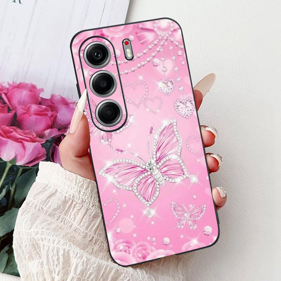 For Tecno Camon 40 Pro 5G Case CM7 Cute Cat Cool Painted TPU Soft Silicone Back Cover For Tecno Camon40 Camon 40Pro Phone Cases