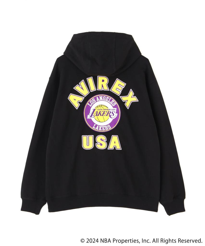 AVIREX NBA Size Hoodie, Men's, M, 080, Purple, 783-5131003