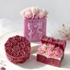 Detailed Rose Designs Silicone Candle Mould For Creating Beautiful Decorative Candle Home