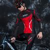 Mens Cycling Jersey Shorts Set Long Sleeve Bike Apparel Mountain Road Biking