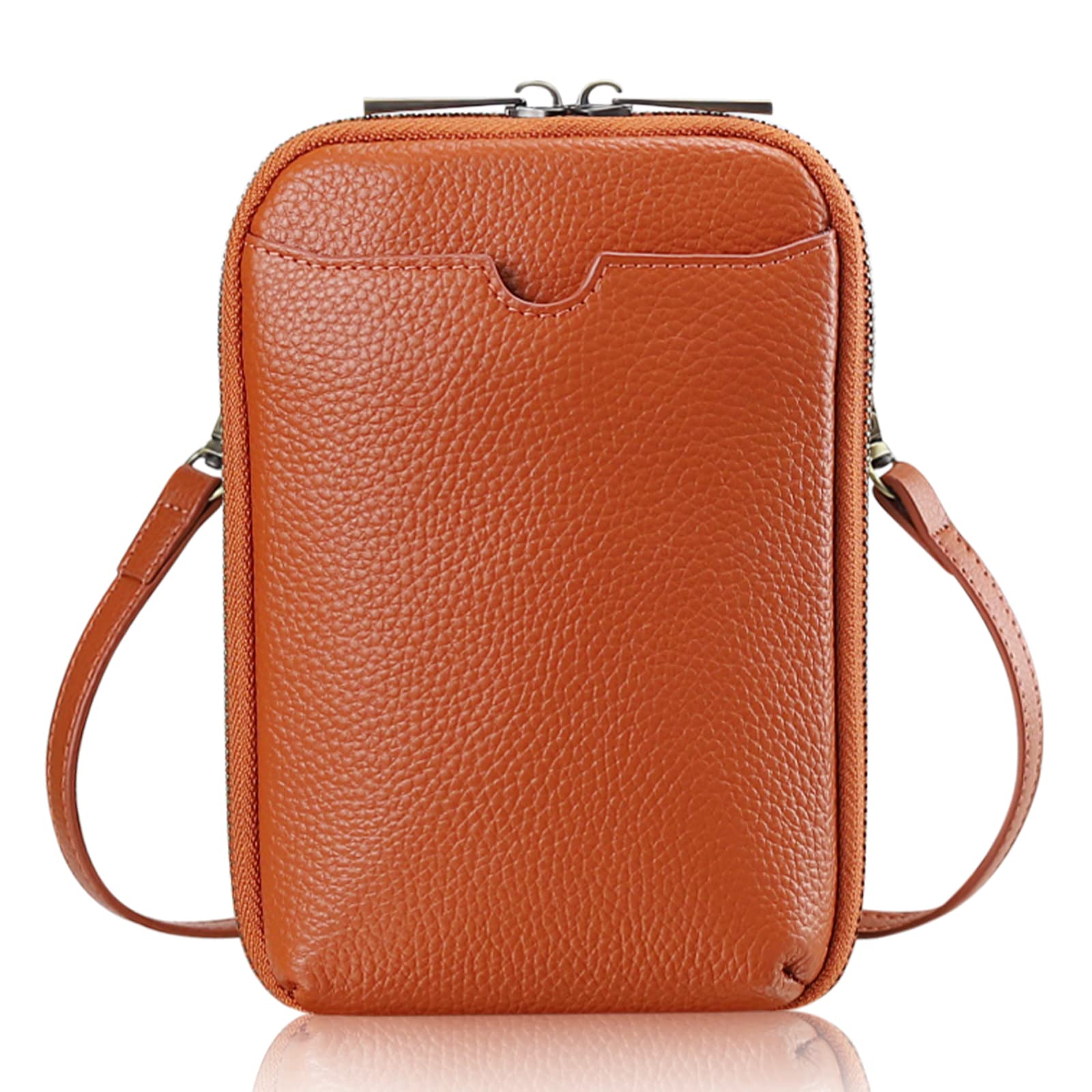 

K I T A T U Smartphone pouch for shoulder smartphone mobile phone wallet shoulder genuine adjustable removable key large capacity women, bag, pouch,