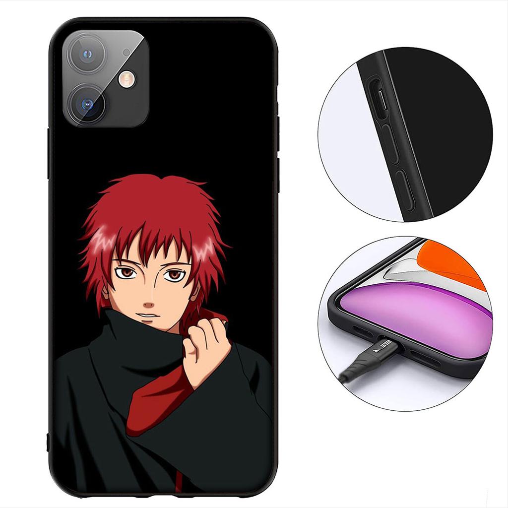 Sasori Narutos Itachi Uchiha Casing Cover for Samsung Galaxy S22 S21 S20 FE Ultra Plus A35 A36 A37 A33 A34 A04 A71 Phone Case