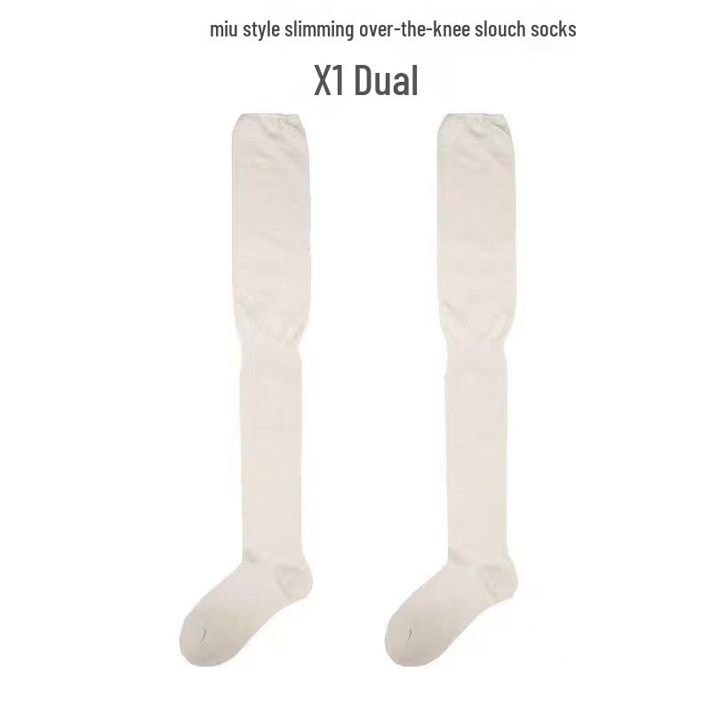 

Женские весенне-летние гольфы до бедра с драпировкой - Белые лоскутные длинные гольфы до колена с наколенниками One size