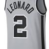 Nike Kawhi Leonard Statement Graphic Loose Breathable Basketball Jersey Men Jersey Gray 877224-007