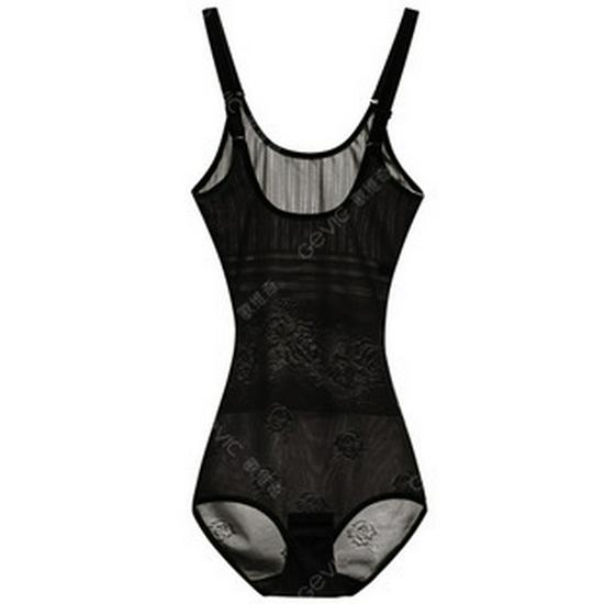 

Бесшовный боди-шейпер для контроля живота с регулируемыми бретелями XS for 40-53 kg чёрный