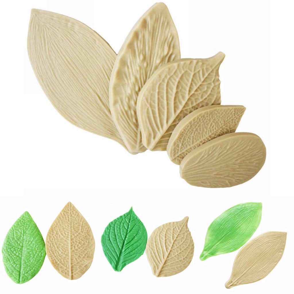 5 ks fondánových nástrojů na zdobení dortů, silikonových forem na pečení, kuchyňských novinek