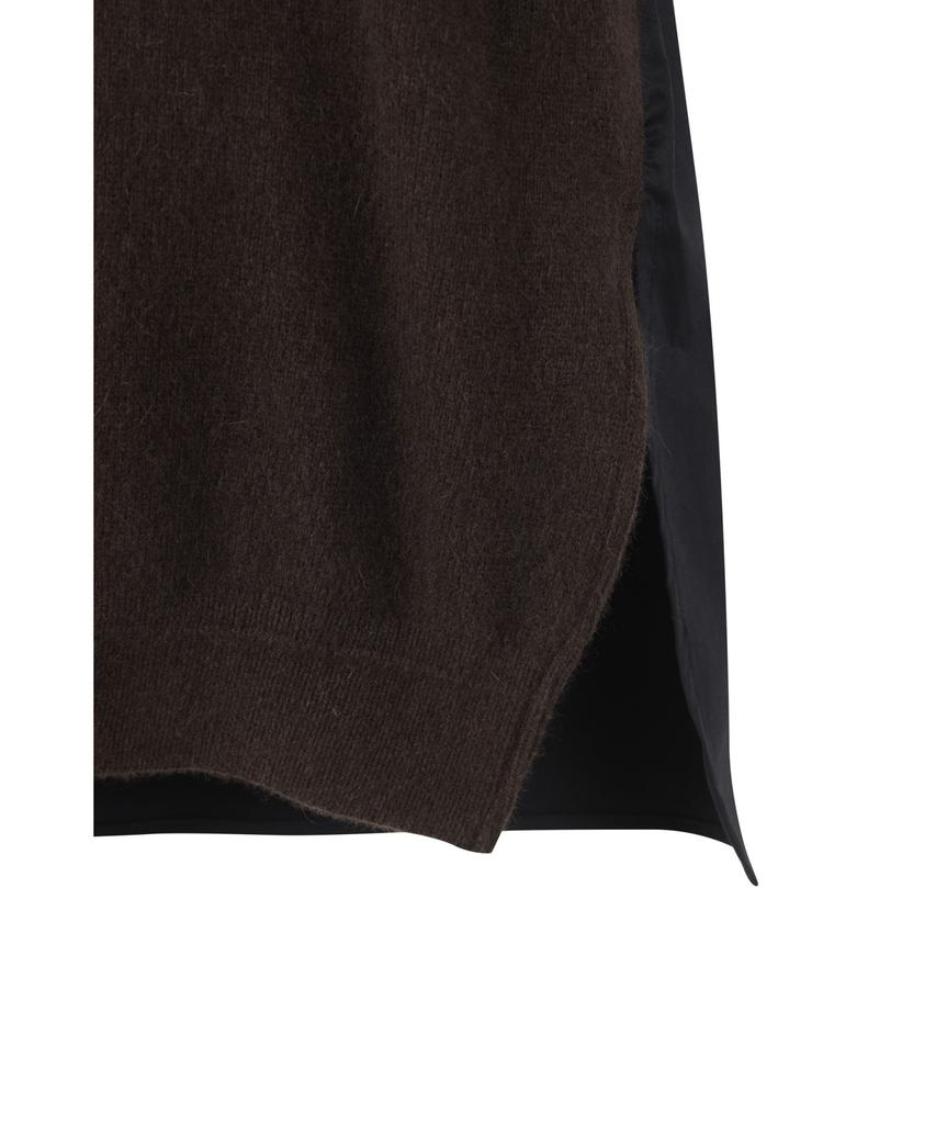 RECODE Back Woven Split Knit Rqwaa25514Brx