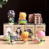 Demon Slayer Birth Flower Series: Tanjiro, Nezuko & Zenitsu Figures - Collectible Ornament Gift