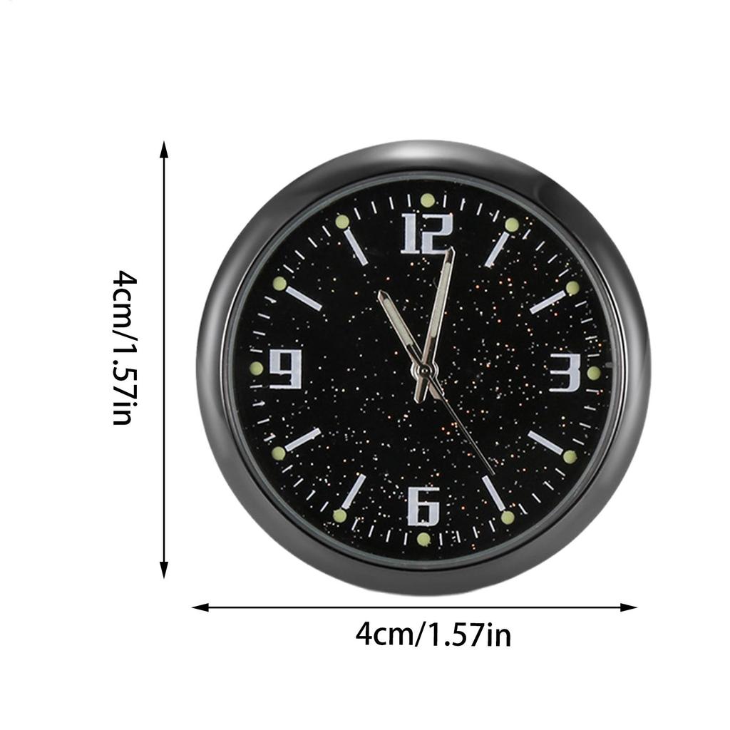 Zegarek na deskę rozdzielczą Świecące akcesoria Przyklejane do kratki nawiewu deski rozdzielczej Zegarek na deskę rozdzielczą Na podróż Jazdę do pracy Wycieczki Mężczyźni Kobiety Kierowcy