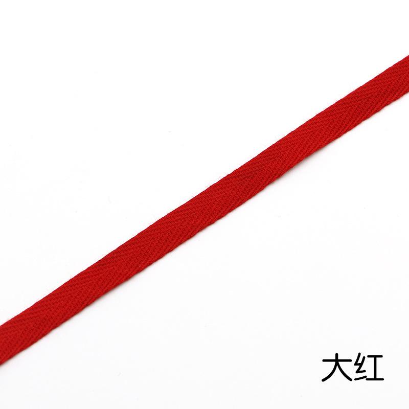 

1 см цветная хлопковая лента с рисунком «елочка», хлопковая ручная подшивка, ремешок, ремешок, ремешок, кант 11 #bright red * 1m